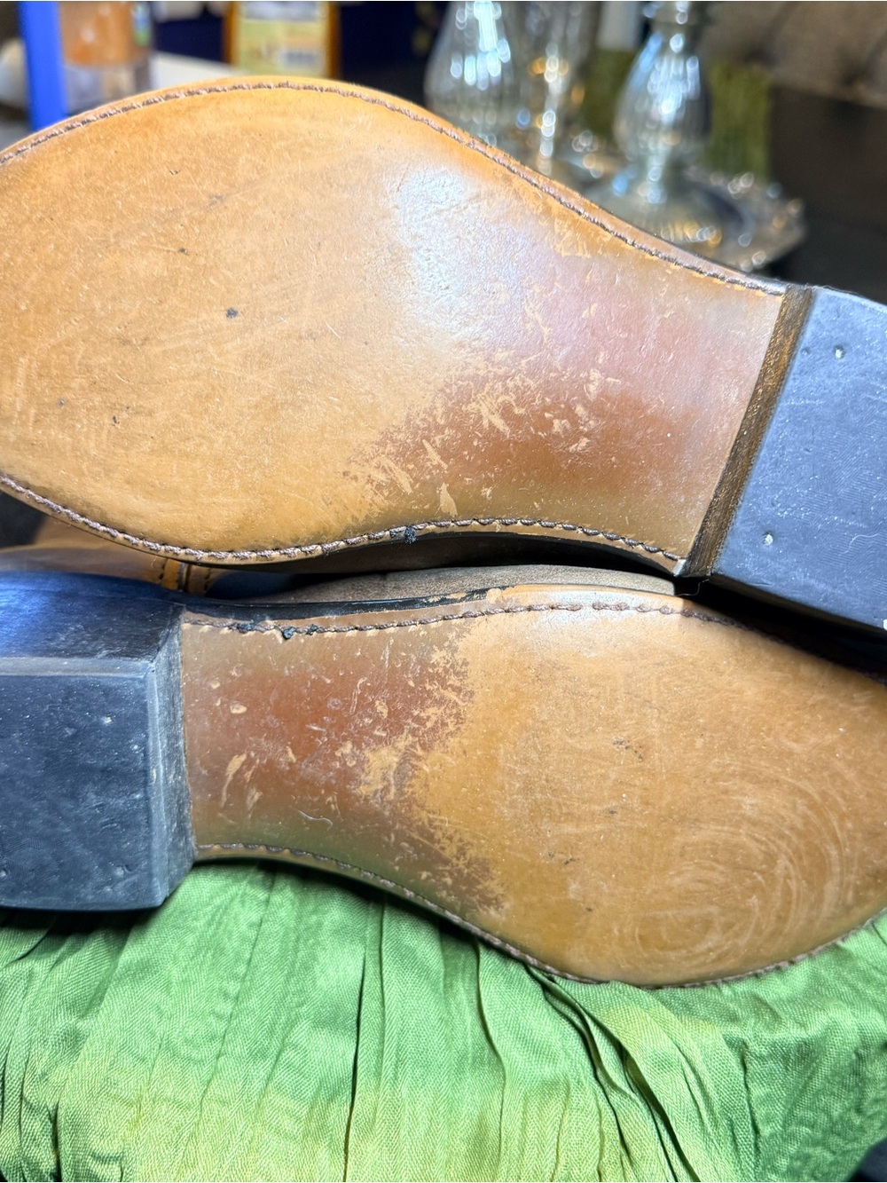 Durango Classic Brown Leather Western Cowboy Boots - Picture 2 of 7